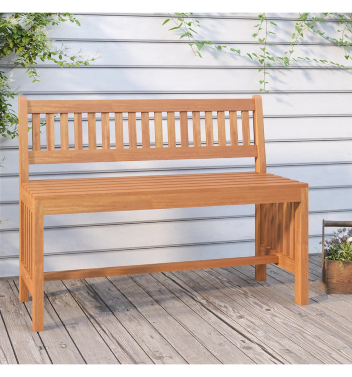 Banc de jardin 110 cm bois massif d'eucalyptus | Mobilier & Déco
