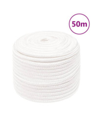 Corde de bateau Blanc complet 14 mm 50 m Polypropylène | Mobilier & Déco