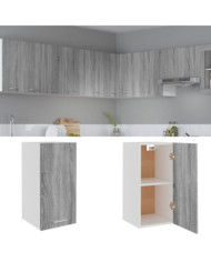 Armoire suspendue "Lyon" Sonoma gris 29,5x31x60 cm | Mobilier & Déco