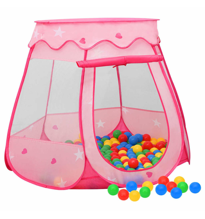 Tente de jeu pour enfants Rose 102x102x82 cm | Mobilier & Déco