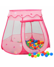 Tente de jeu pour enfants Rose 102x102x82 cm | Mobilier & Déco