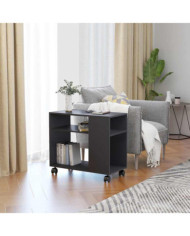 Table d'appoint Gris 70x35x55 cm Bois d'ingénierie | Mobilier & Déco