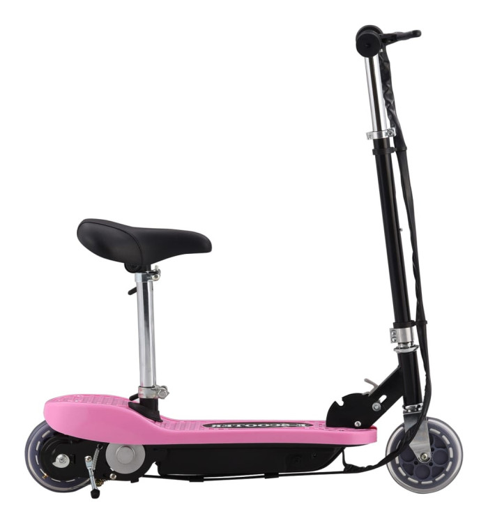 Trottinette électrique avec siège 120 W Rose | Mobilier & Déco