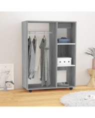 Garde-robe Sonoma gris 80x40x110 cm Bois d'ingénierie | Mobilier & Déco