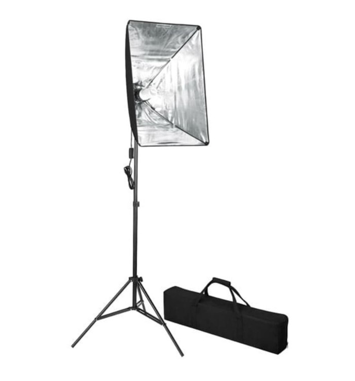 Lampe de photo studio avec diffuseur softbox 60 x 40 cm | Mobilier & Déco
