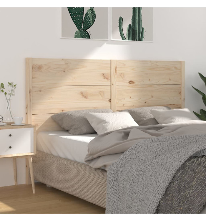 Tête de lit 206x4x100 cm Bois massif de pin | Mobilier & Déco