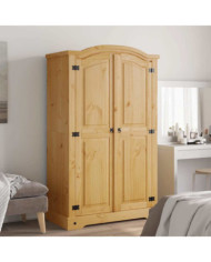 Garde-robe avec 2 portes Gamme Corona pin mexicain | Mobilier & Déco