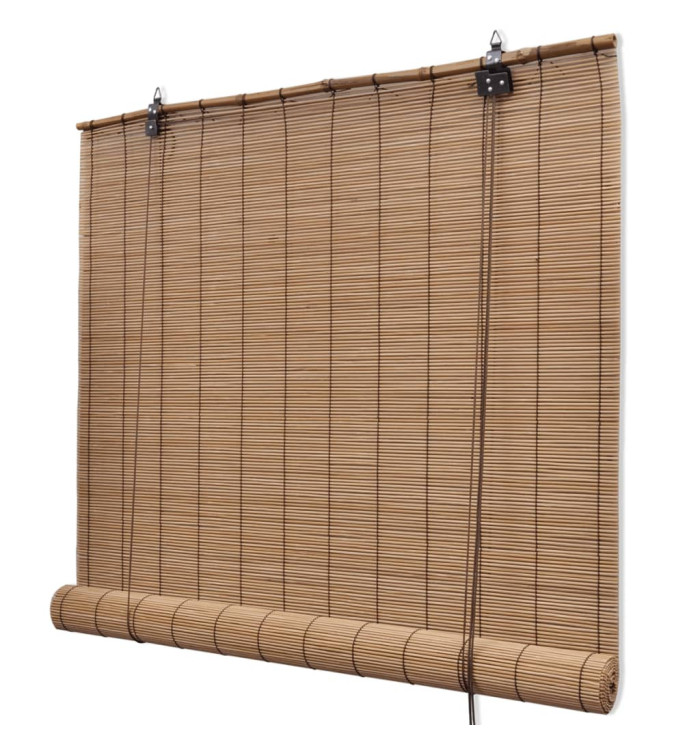 Store roulant Bambou Marron 120x160 cm | Mobilier & Déco