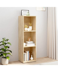 Bibliothèque/Meuble TV chêne sonoma bois d'ingénierie | Mobilier & Déco