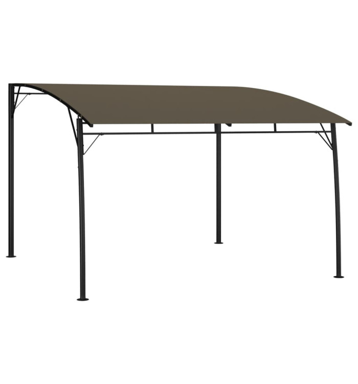 Auvent pare-soleil de jardin 3x3x2,55 m Taupe | Mobilier & Déco