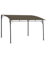 Auvent pare-soleil de jardin 3x3x2,55 m Taupe | Mobilier & Déco
