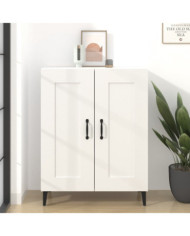 Buffet Blanc 69,5x34x90 cm Bois d'ingénierie | Mobilier & Déco