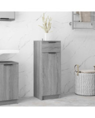Armoire de bain Sonoma gris 32x34x90 cm Bois d'ingénierie | Mobilier & Déco