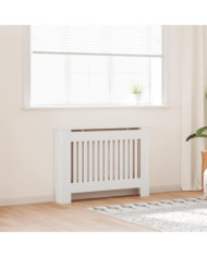 Cache-radiateur 112 cm MDF Blanc | Mobilier & Déco