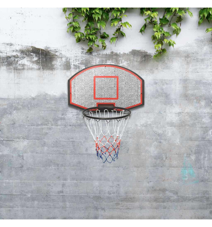 Panneau de basket-ball Noir 71x45x2 cm Polyéthylène | Mobilier & Déco