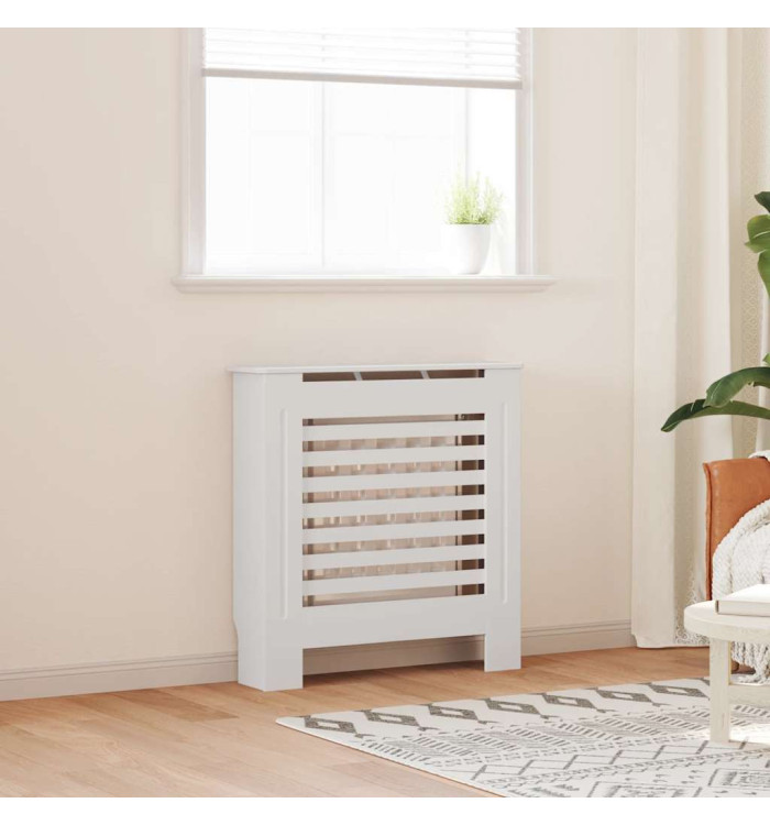 Cache-radiateur MDF Blanc 78 cm | Mobilier & Déco