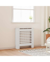 Cache-radiateur MDF Blanc 78 cm | Mobilier & Déco