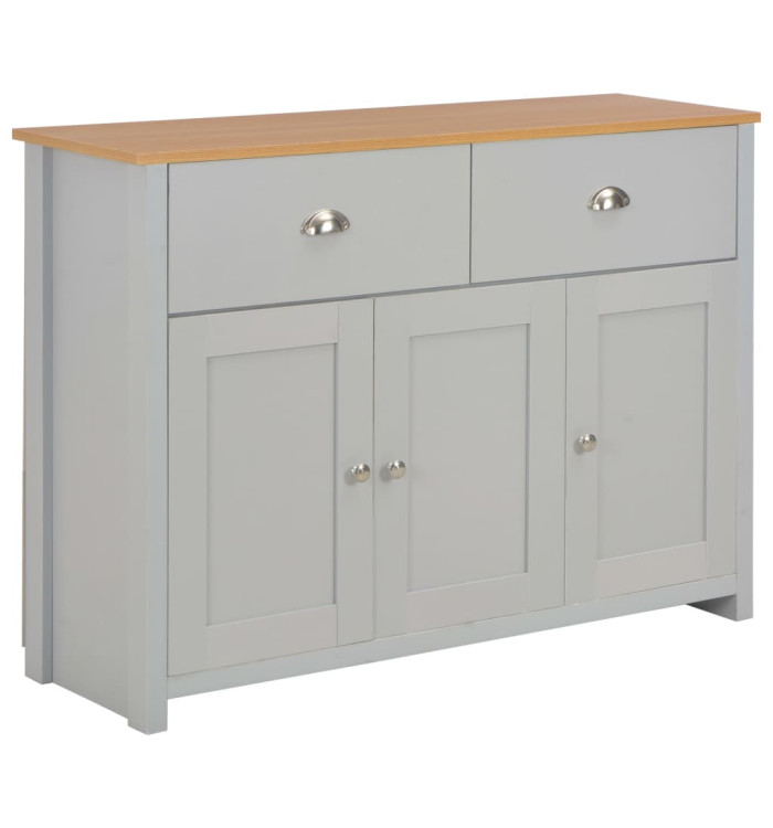 Buffet Gris 112x35x81 cm | Mobilier & Déco