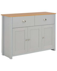 Buffet Gris 112x35x81 cm | Mobilier & Déco