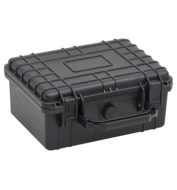 Valise de vol portable Noir 24x19x11 cm PP | Mobilier & Déco