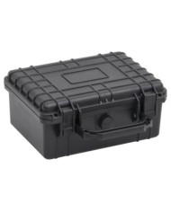 Valise de vol portable Noir 24x19x11 cm PP | Mobilier & Déco