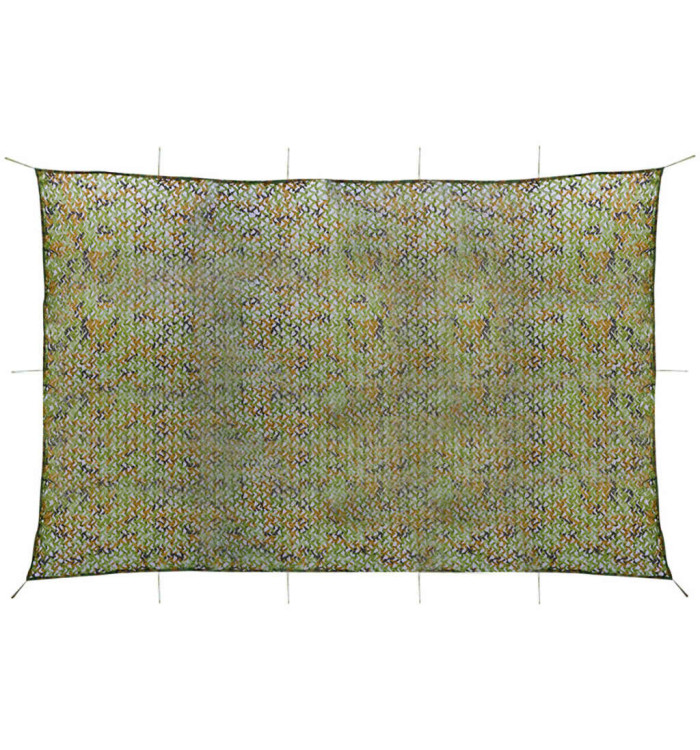Filet de camouflage avec sac de rangement 4 x 6 m | Mobilier & Déco