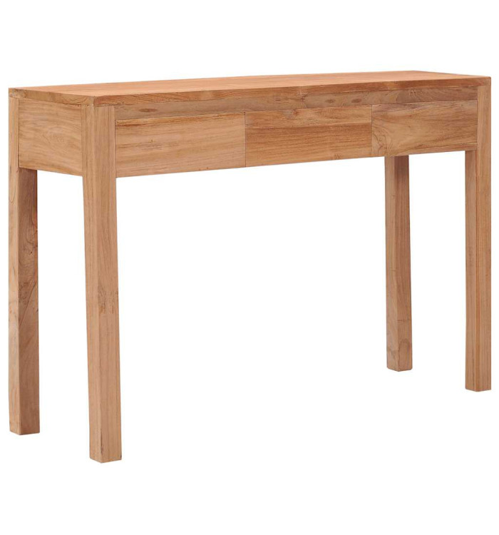 Table console 110x35x75 cm bois de teck solide | Mobilier & Déco