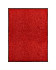 Paillasson lavable Rouge 90x120 cm | Mobilier & Déco