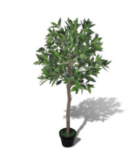 Laurier artificiel avec Pot 120 cm | Mobilier & Déco