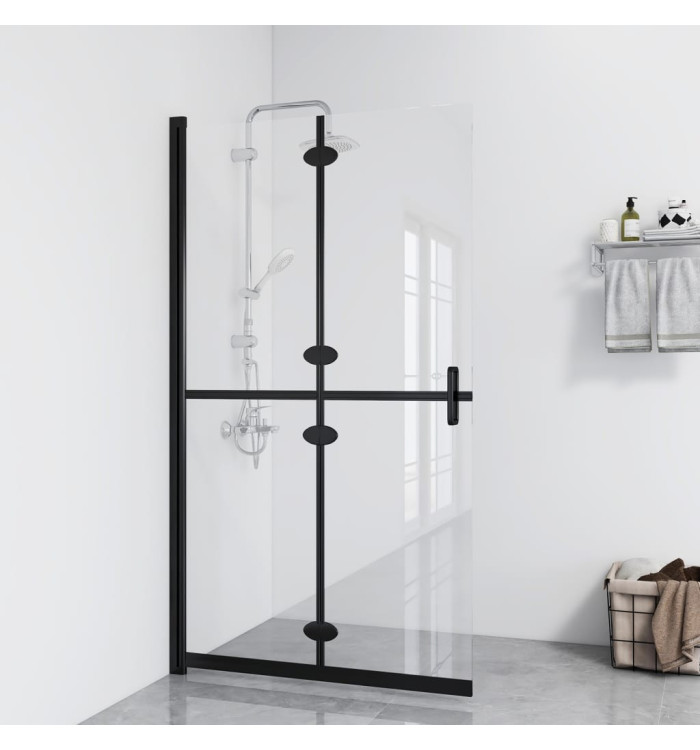 Paroi de douche pliable Verre ESG transparent 70x190 cm | Mobilier & Déco