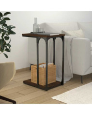 Table d'appoint Chêne marron 40x30x60 cm Bois d'ingénierie | Mobilier & Déco