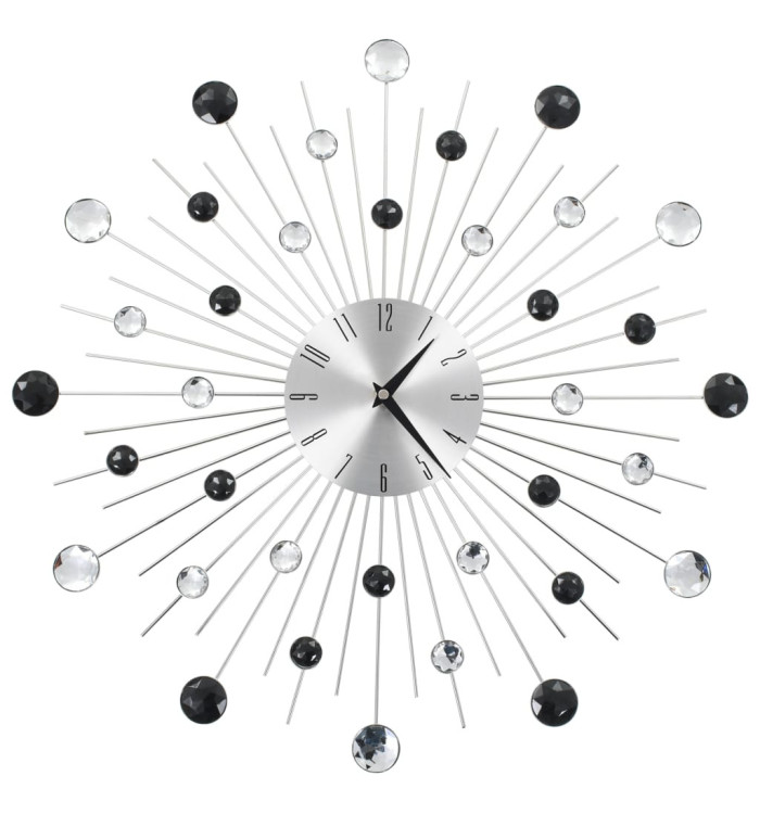 Horloge murale avec mouvement à quartz Design moderne 50 cm | Mobilier & Déco