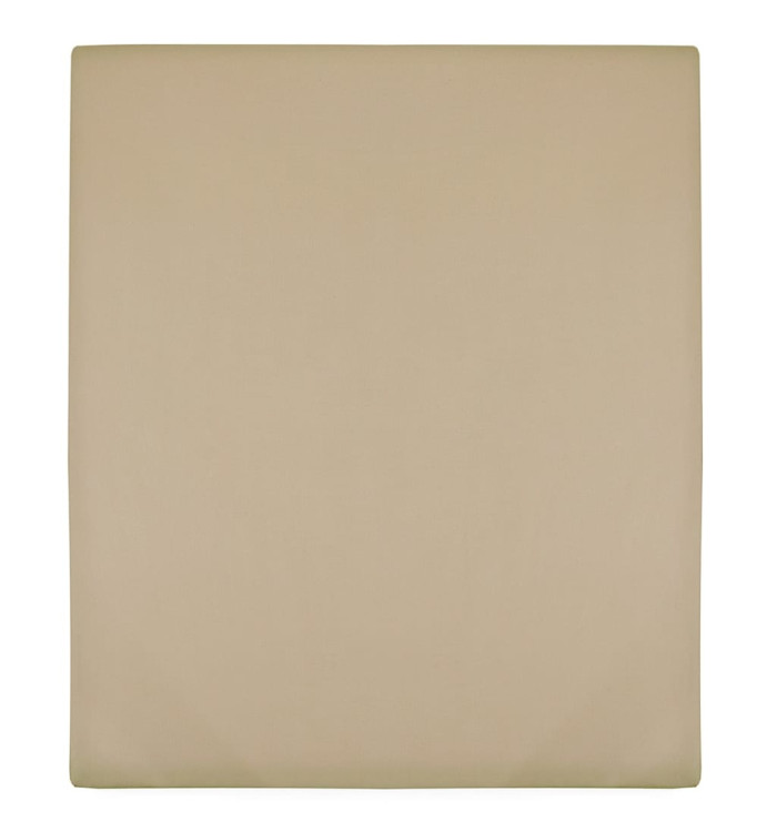 Drap-housse Jersey Taupe 180x200 cm Coton | Mobilier & Déco