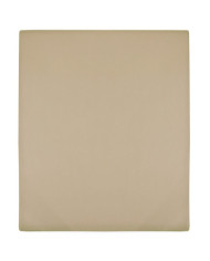 Drap-housse Jersey Taupe 180x200 cm Coton | Mobilier & Déco