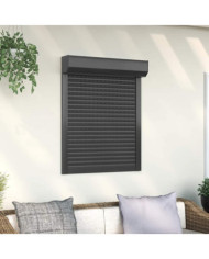 Volet roulant aluminium 70x100 cm anthracite | Mobilier & Déco