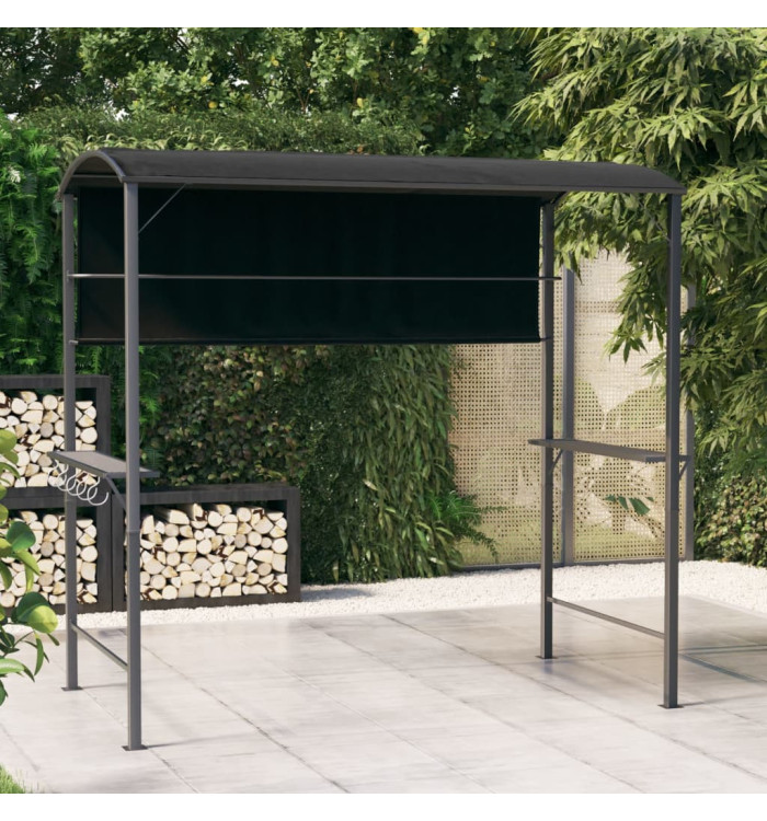 Belvédère avec toit 220x110x200 cm Anthracite | Mobilier & Déco