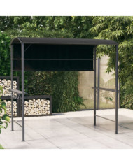 Belvédère avec toit 220x110x200 cm Anthracite | Mobilier & Déco