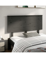 Tête de lit Gris 144x6x82,5 cm Bois massif de pin | Mobilier & Déco