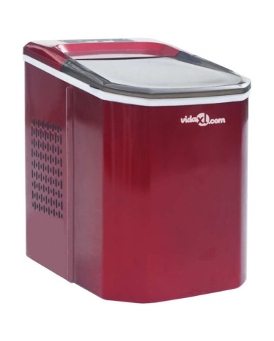 Appareil à glaçons Rouge 1,4 L 15 kg / 24 h | Mobilier & Déco
