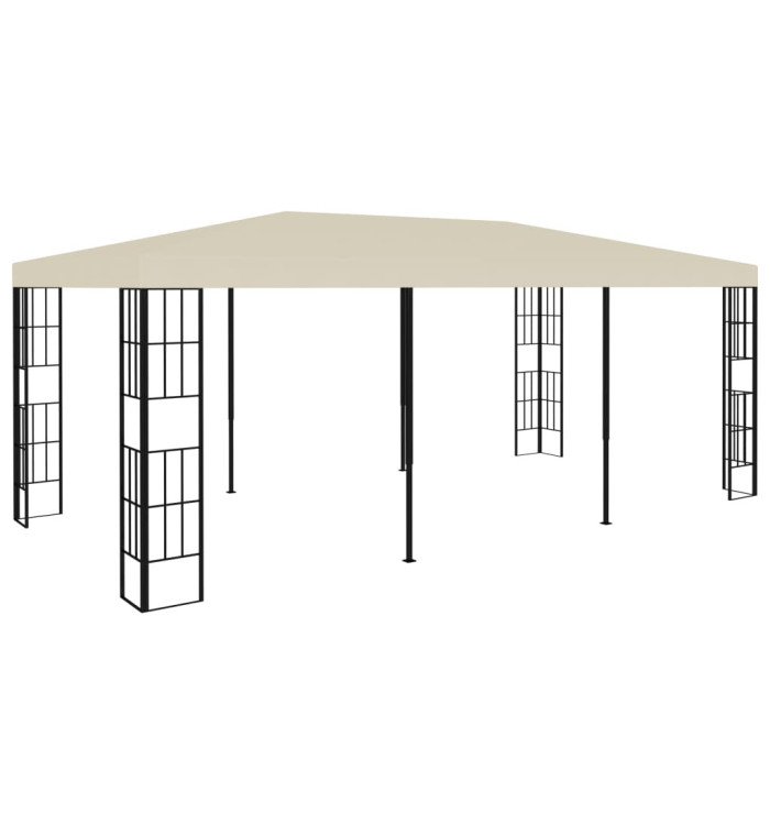Belvédère 3x6 m Crème | Mobilier & Déco