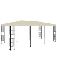Belvédère 3x6 m Crème | Mobilier & Déco