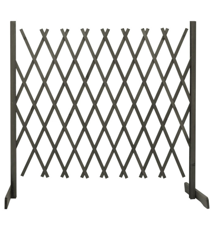 Clôture en treillis de jardin Gris 180x100 cm Bois de sapin | Mobilier & Déco