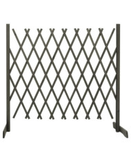Clôture en treillis de jardin Gris 180x100 cm Bois de sapin | Mobilier & Déco