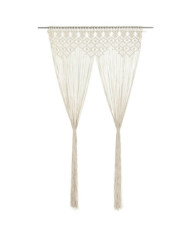 Rideau en macramé 140x240 cm Coton | Mobilier & Déco