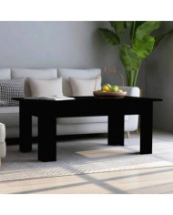 Table basse Noir 100x60x42 cm Bois d’ingénierie | Mobilier & Déco