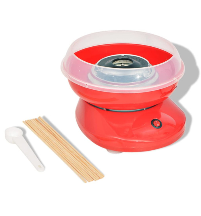  Appareil à barbe à papa 480 W Rouge | Mobilier & Déco