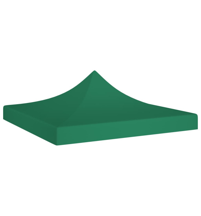 Toit de tente de réception 2x2 m Vert 270 g/m² | Mobilier & Déco