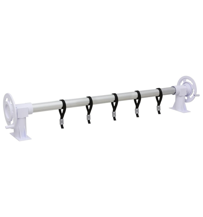 Rouleau de couverture de piscine avec base en plastique | Mobilier & Déco