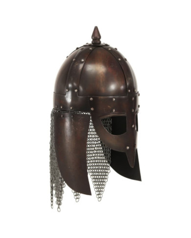 Casque de guerrier viking antique pour GN Cuivre Acier | Mobilier & Déco