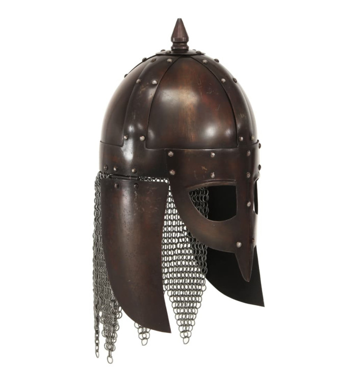 Casque de guerrier viking antique pour GN Cuivre Acier | Mobilier & Déco